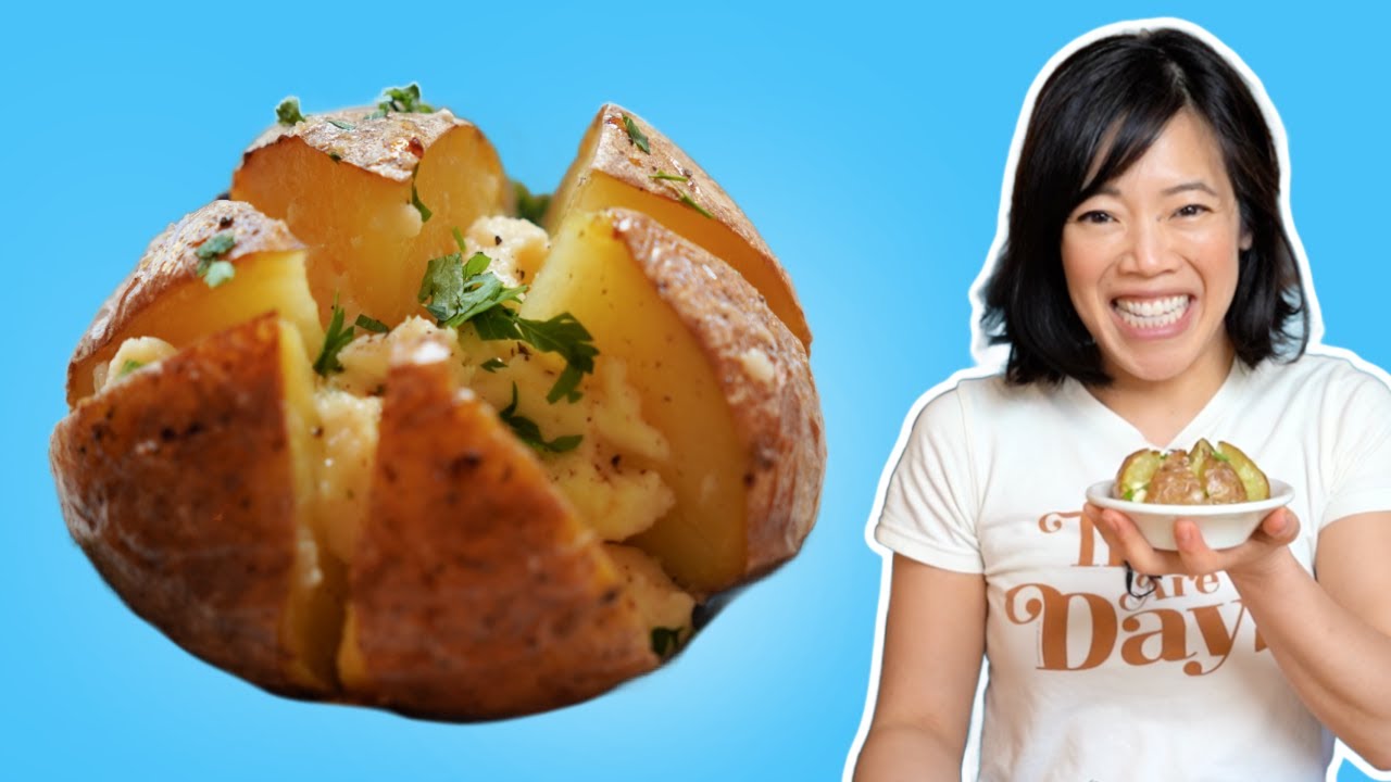 The Best Garlicky Cheesy Potatoes  - CHEAP EATS