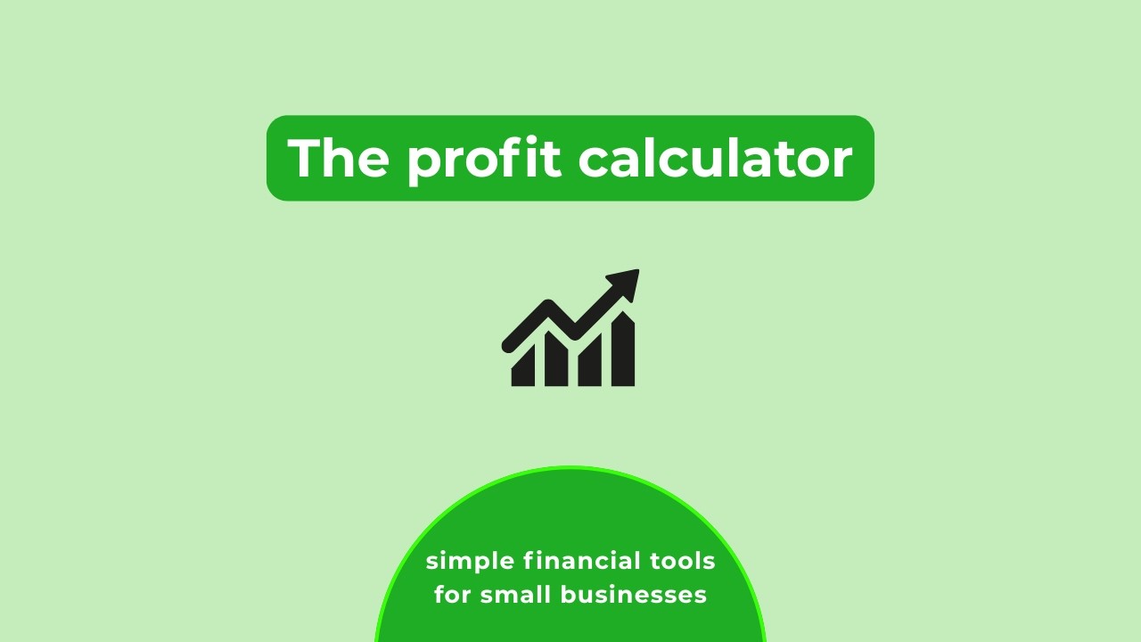 Easy Profit Calculator - control your costs, profit and margins easily at a cheap price - tutorial