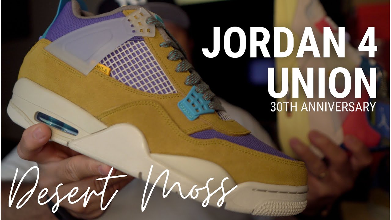 Jordan 4 Retro SP 30th Anniversary Union Desert Moss + Best StockX Buying Experience Ever! 😀