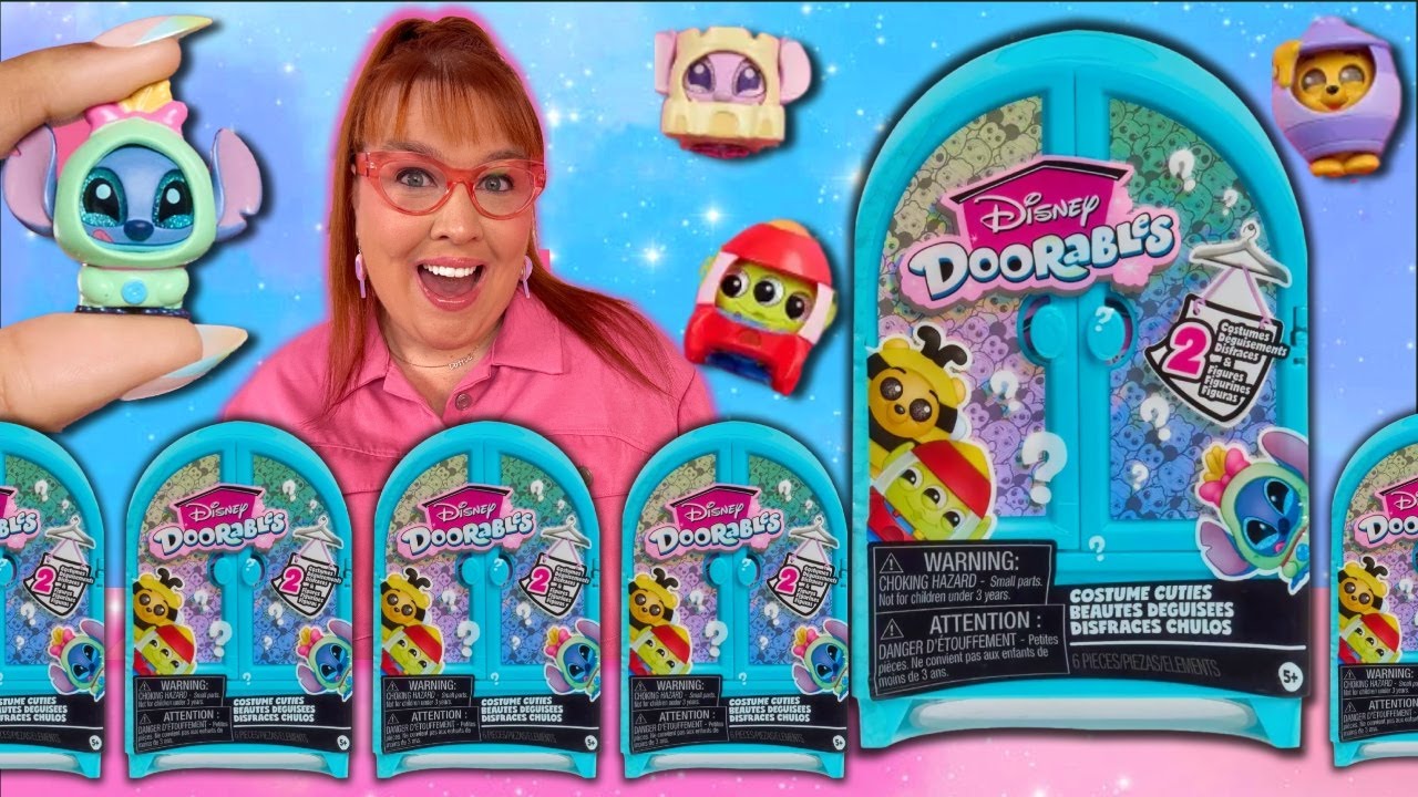 💜 UNBOXING DISNEY DOORABLES COSTUME CUTIES BLIND BOXES!!!
