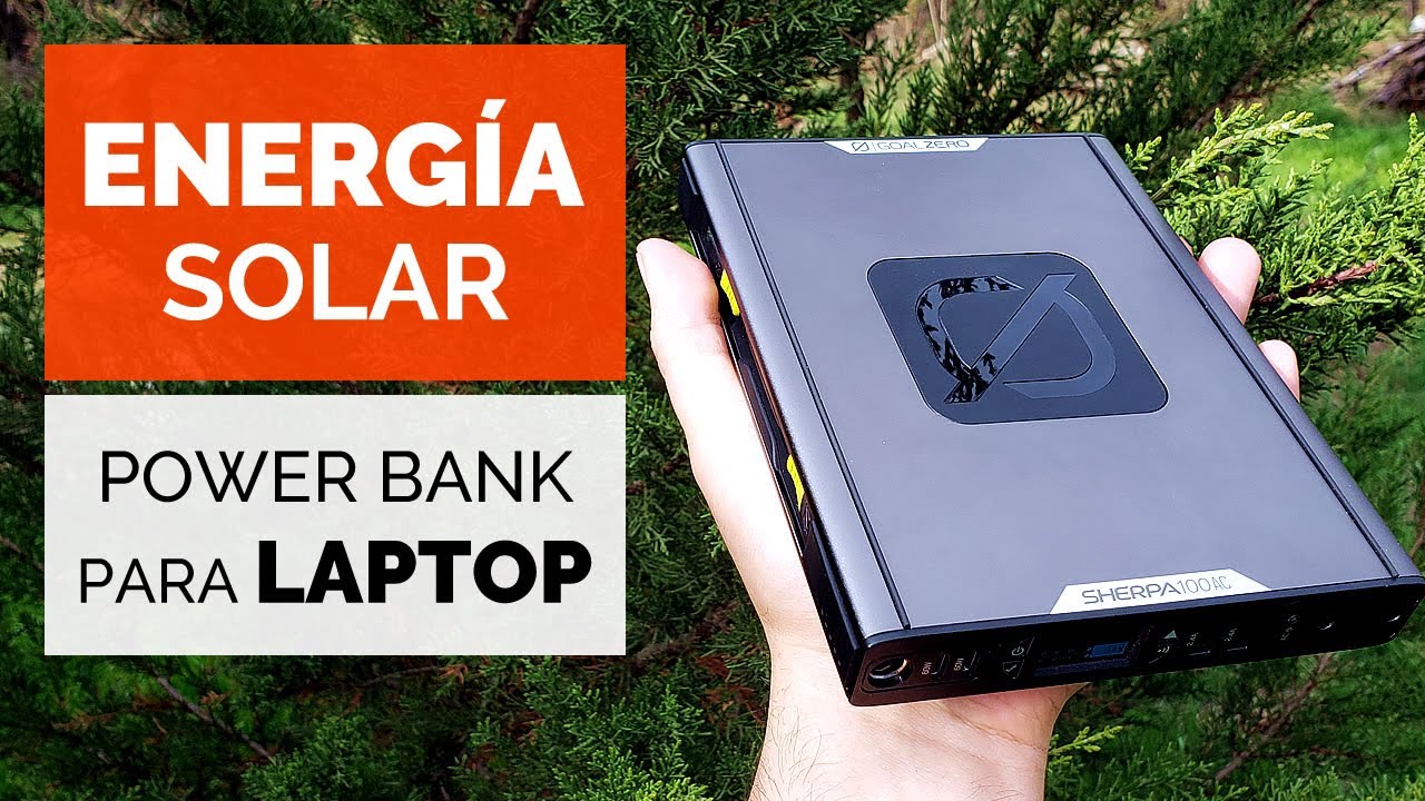 ENERGÍA GRATIS en la PALMA DE TU MANO! Generador solar portátil ☀️🔋 Goal Zero Sherpa 100AC