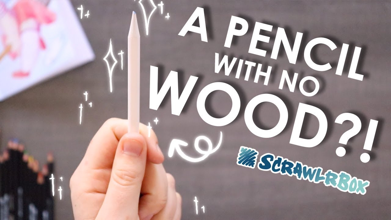 Does your PENCIL even need WOOD?! - Mystery Art Supplies ScrawlrBox