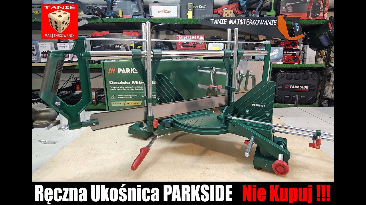 Nie Kupuj Tego w Lidlu !!! PARKSIDE Podwójna Piła Ukosowa za 119zł