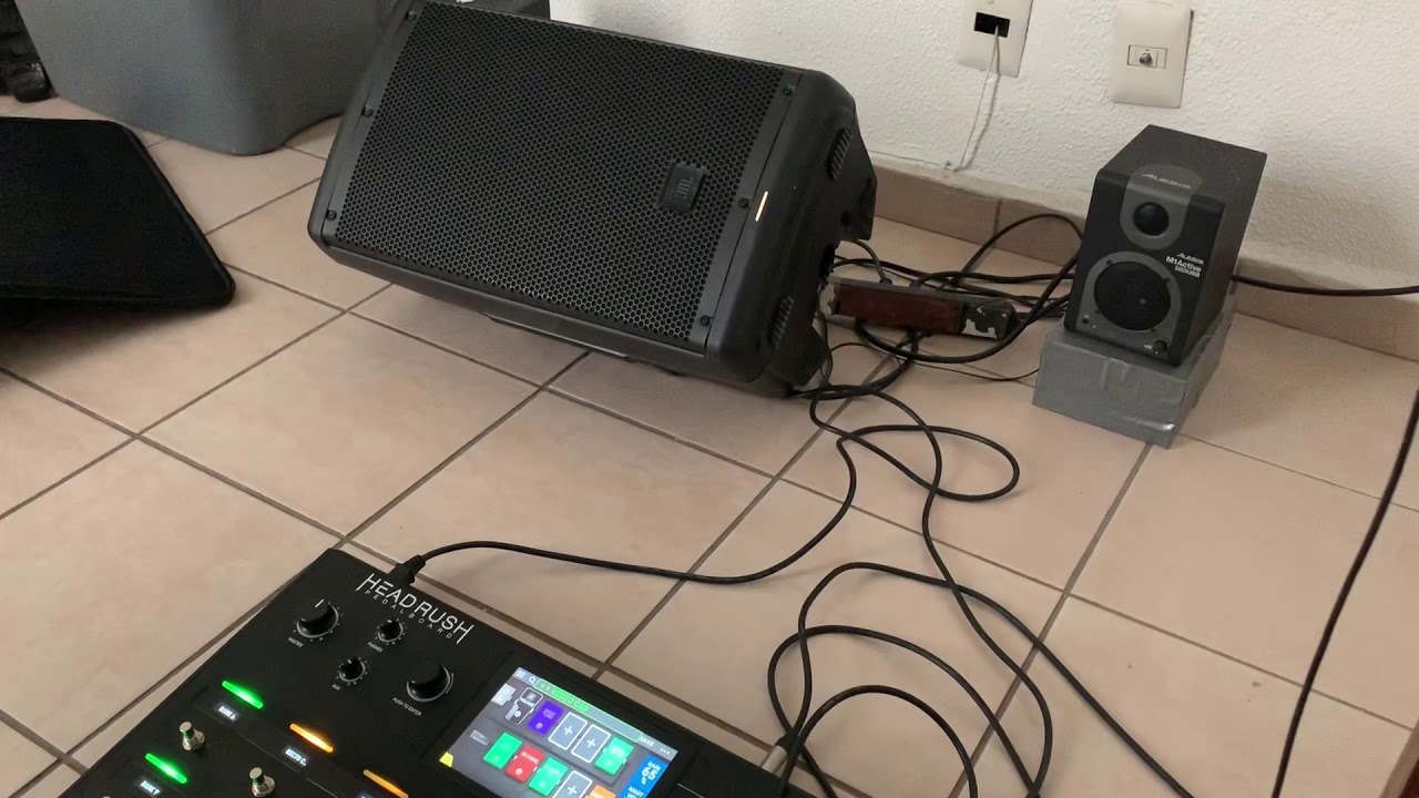 Demo Headrush JBL eon 610 frfr