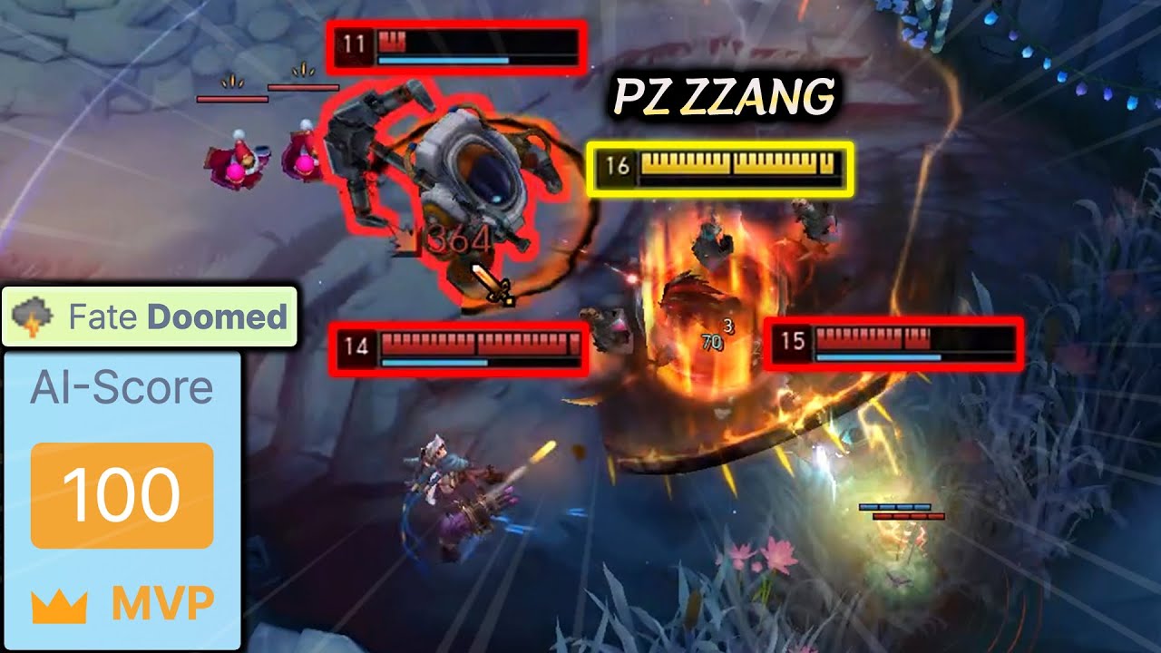 TEMU TEAMMATES CAN'T STOP PZ ZZANG FROM HARD CARRYING