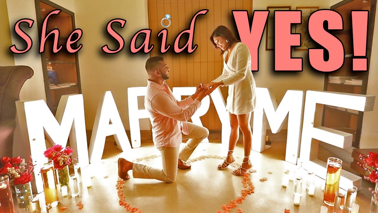 She said YES! Anu & Nirmasl's Proposal Video 💍💞| ALLDAY VLOG 45 🇨🇦🇱🇰