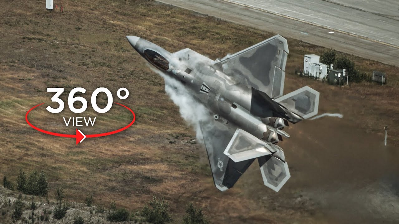 F-22 Raptor Demonstration Profile | 360 VR Edition