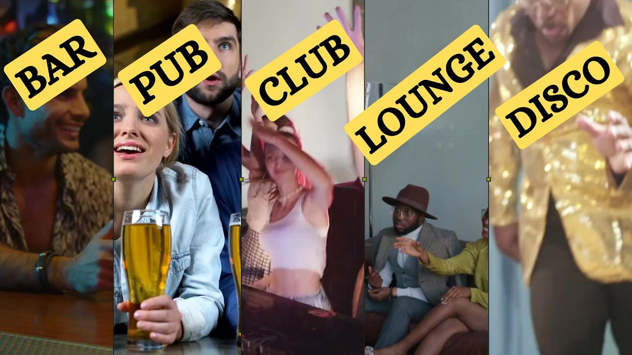 BAR vs PUB vs CLUB vs NIGHTCLUB vs LOUNGE vs DISCO &ndash; What's the Difference? Nightlife Venue