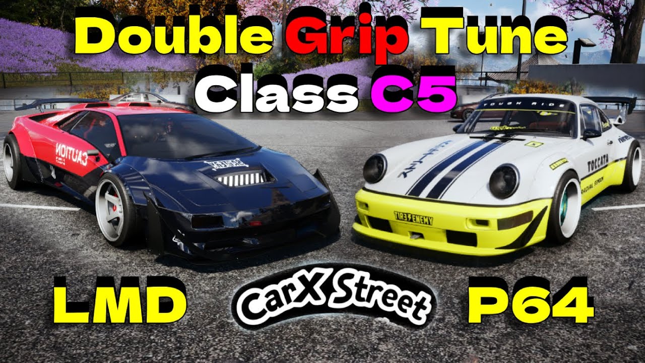 CarX Street 🔥 DOUBLE GRIP TUNE – Diablo LMD vs Porsche 911 P64 | Best AWD C5