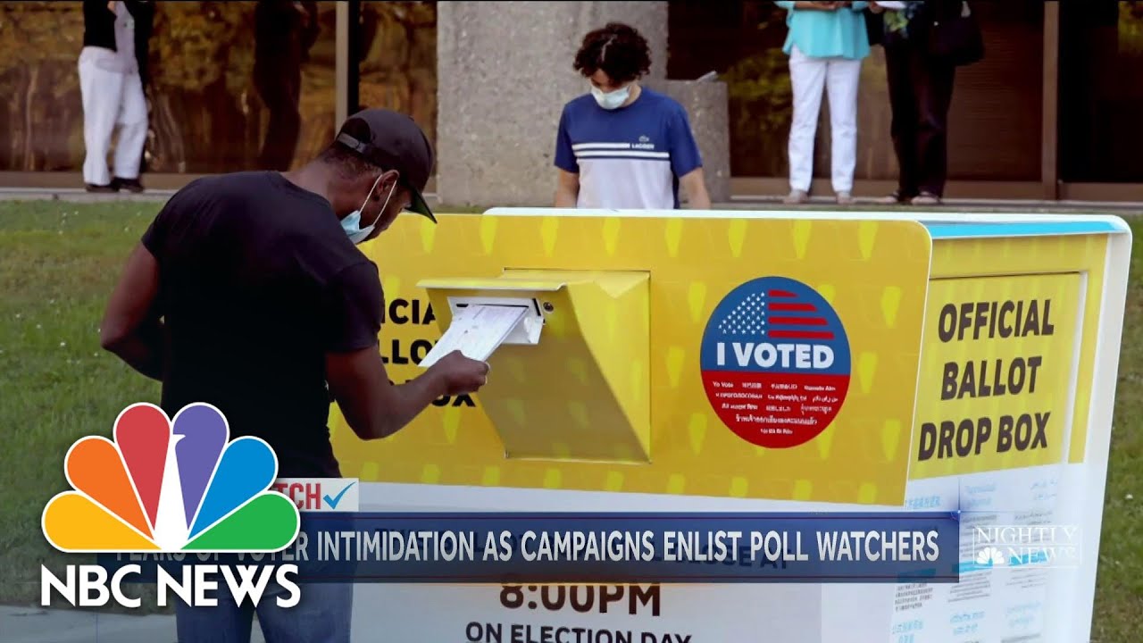 Inside Look At The Role Of Poll Watchers During An Election | NBC Nightly News