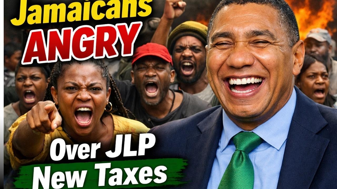 Jamaica🇯🇲on EDGE😳as Jamaicans UPSET about Andrew Holness New Taxes