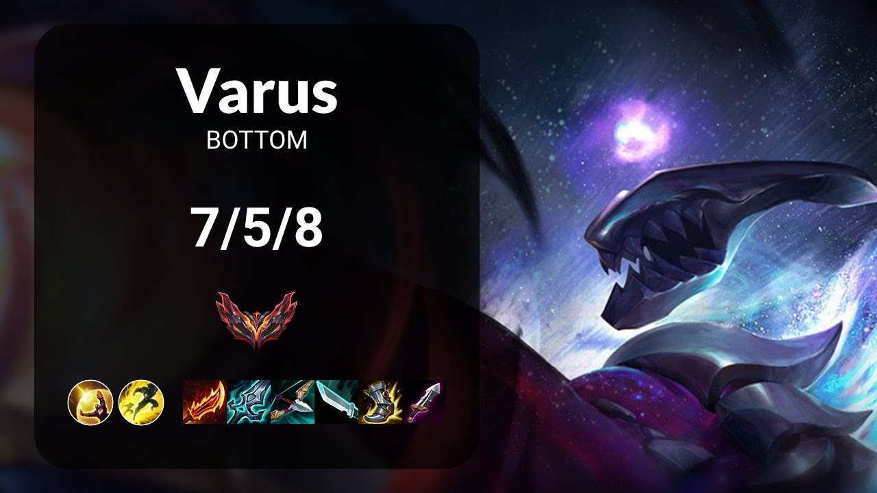 Varus vs Draven BOTTOM - KR GRANDMASTER Patch 14.20