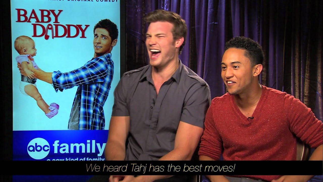 Derek Theler and Tahj Mowry - Baby Daddy - Baby Stories