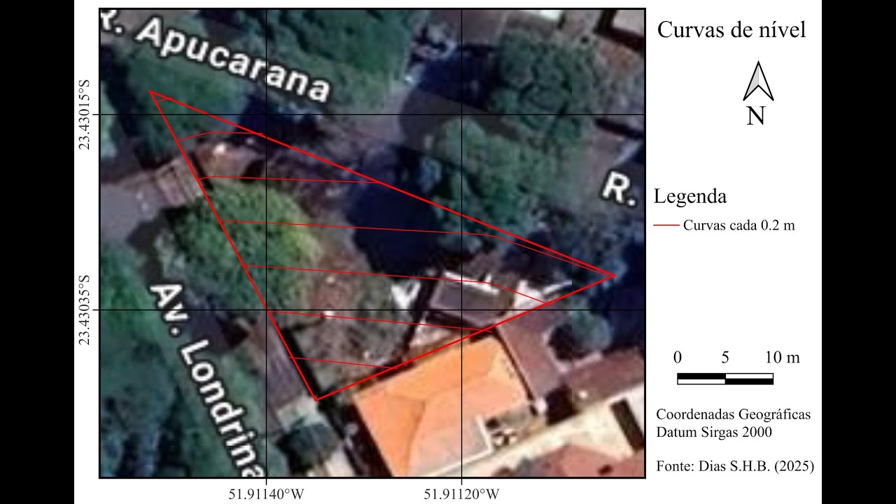 Como Fazer Mapa de Curvas de Nível para Lote | QGIS + RStudio