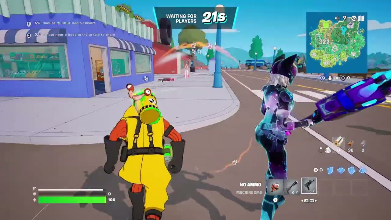 Fortnite Simpsons Season:Blinky Fishstick 2nd Place Clutch! So Close to the Dub