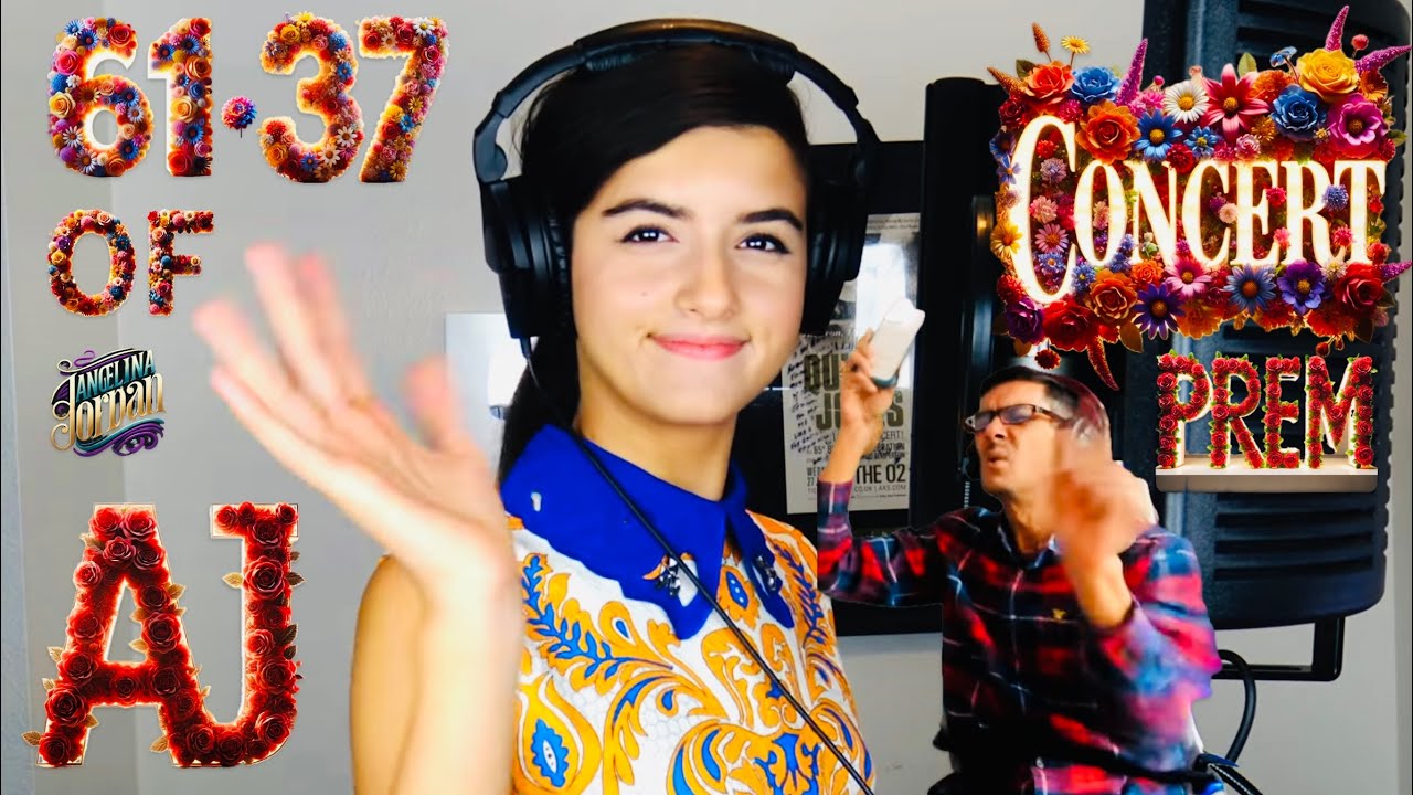 FIRST TIME HEARING - 61.37 OF ANGELINA JORDAN - 17 IN A ROW | UK SONG WRITER KEV REACTS #CONCERT