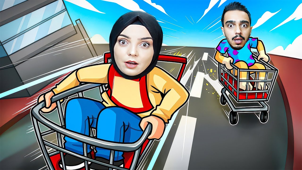 ALIŞVERİŞ ARABALARI UÇUYOR! BU NASIL MÜMKÜN? 😱🛒
