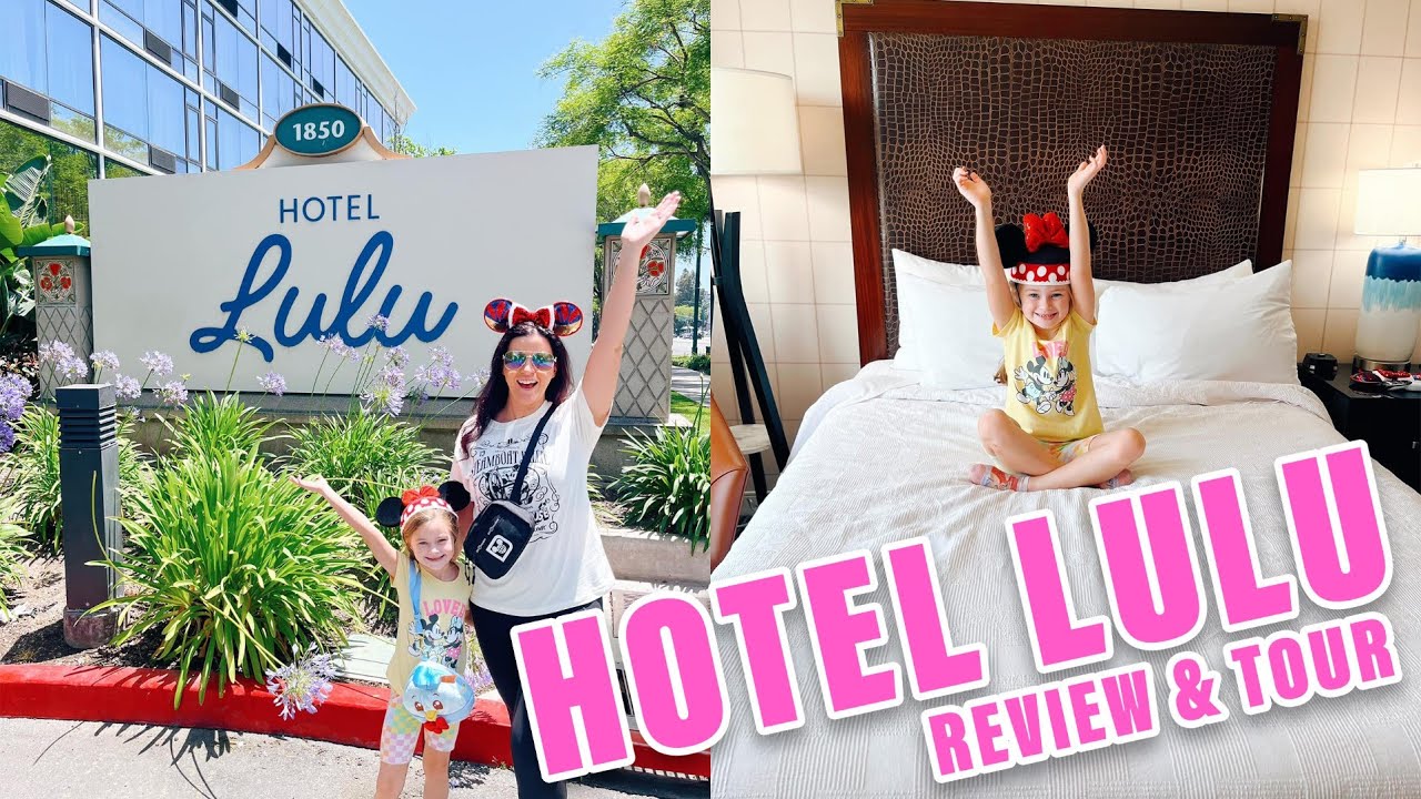 Hotel Lulu Anaheim Room Tour & Review - Disneyland Good Neighbor Hotel