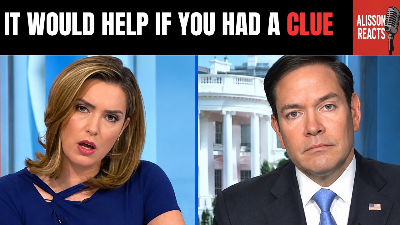 Prowadząca CBS w SZOKU, gdy Marco Rubio prostuje jej kłamstwa!!