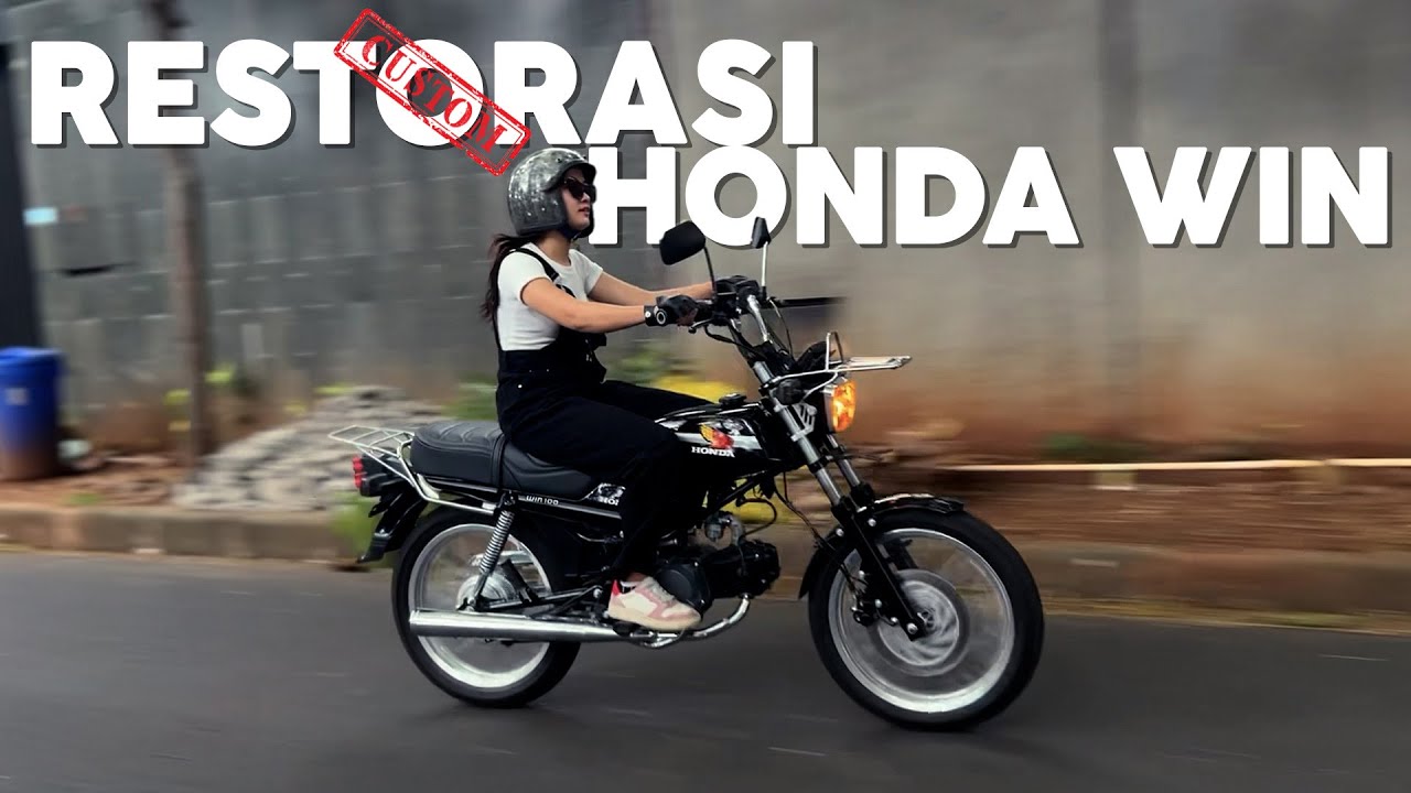 HONDA WIN 100 CUSTOM ATAU MODIF? NYAMAN BUAT HARIAN