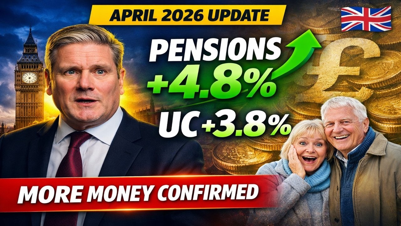 UK Benefits Boost April 2026 💷 State Pension Up 4.8% & Universal Credit Rises 3.8% &ndash; Full Breakdown!