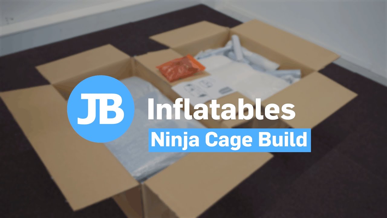 Ninja Cage Build | JB Inflatables