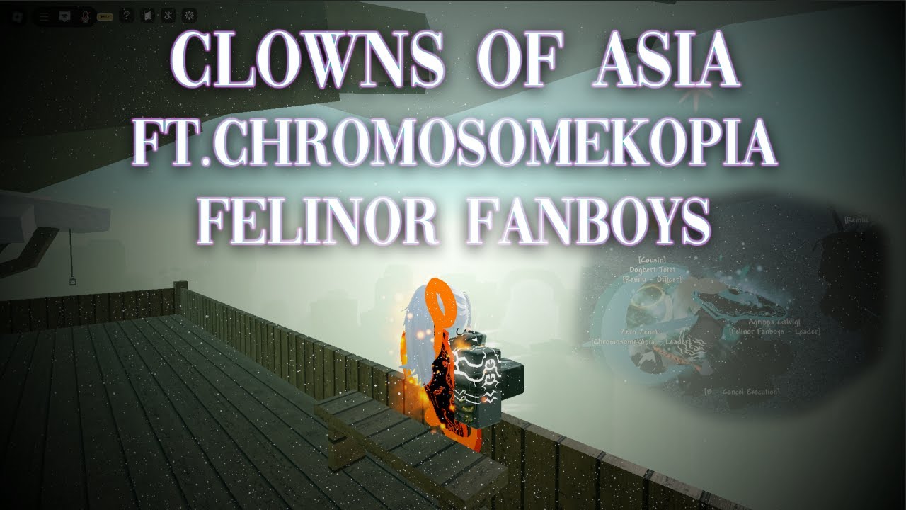 Clowns of Asia ft. Chromosomekopia, Felinor Fanboys | Deepwoken