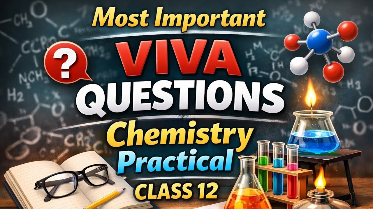 Most important viva questions for chemistry practical class12