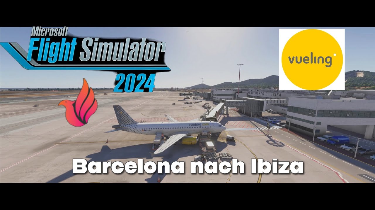 Fenix A320 IAE Vueling Barcelona nach Ibiza MSFS 2024