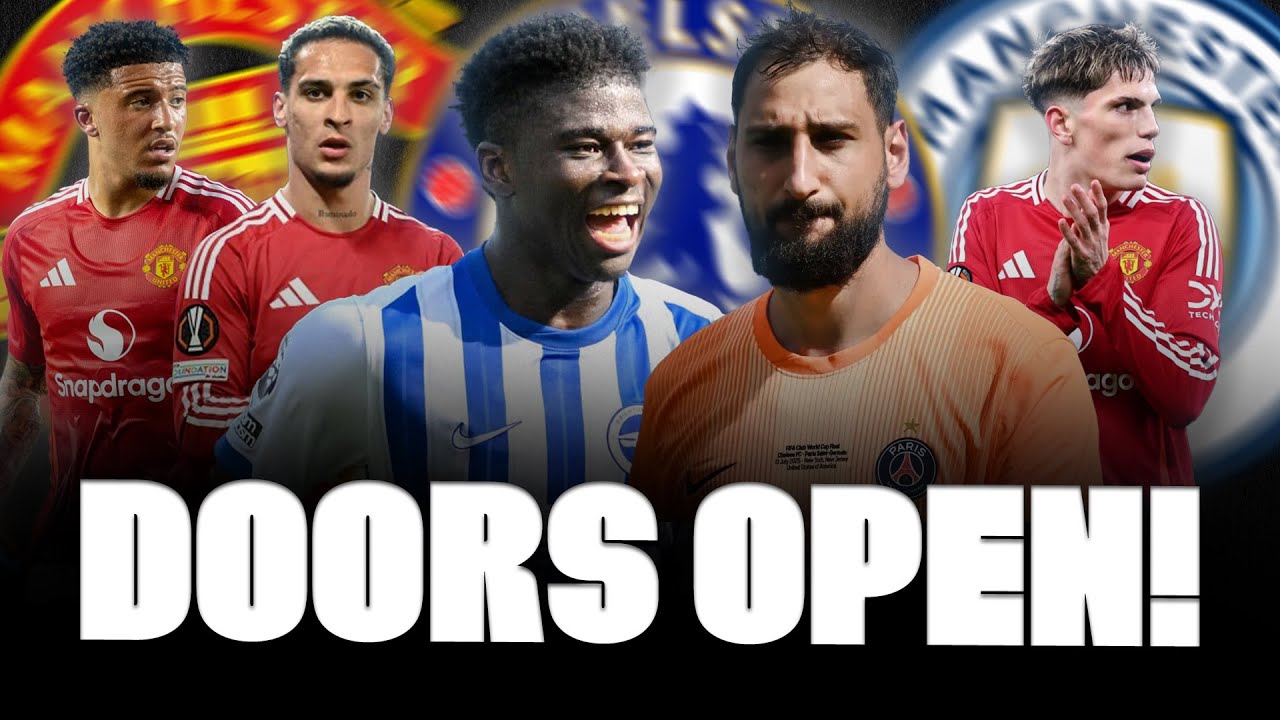 🚨 MAN UNITED PLAN! BALEBA, DONNARUMMA OPENS DOORS, SANCHO, GARNACHO, ANTONY…