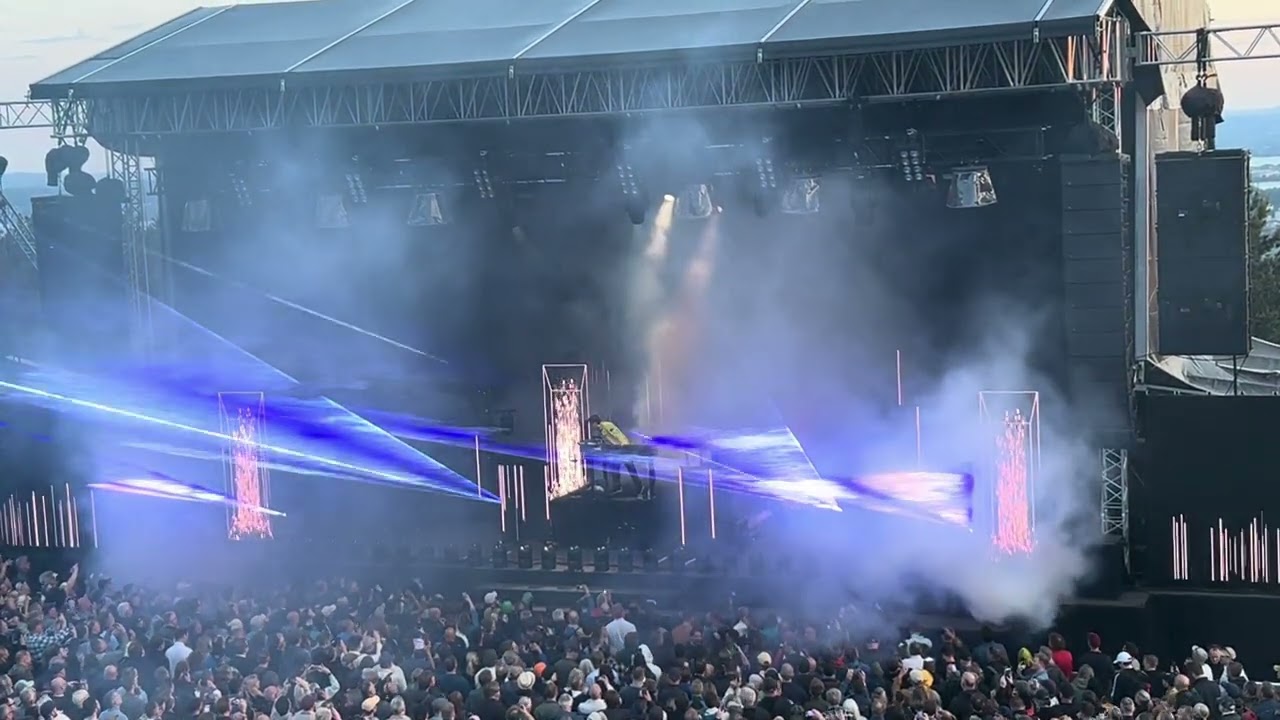 Jean Michel Jarre - Over Oslo Norway - 13.06.2025 Opening song (Magnetic Fields pt. 1)