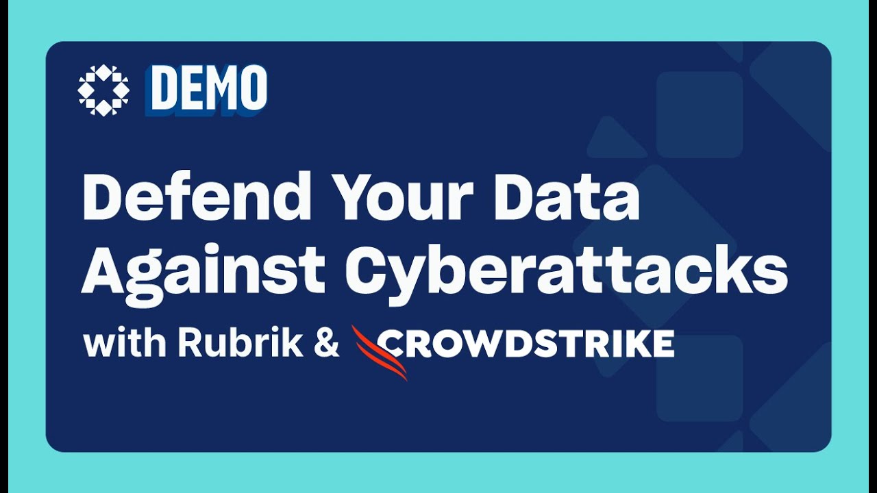 Защитите свои данные от кибератак с помощью Rubrik и CrowdStrike