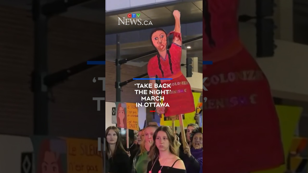 Take Back The Night march in Ottawa