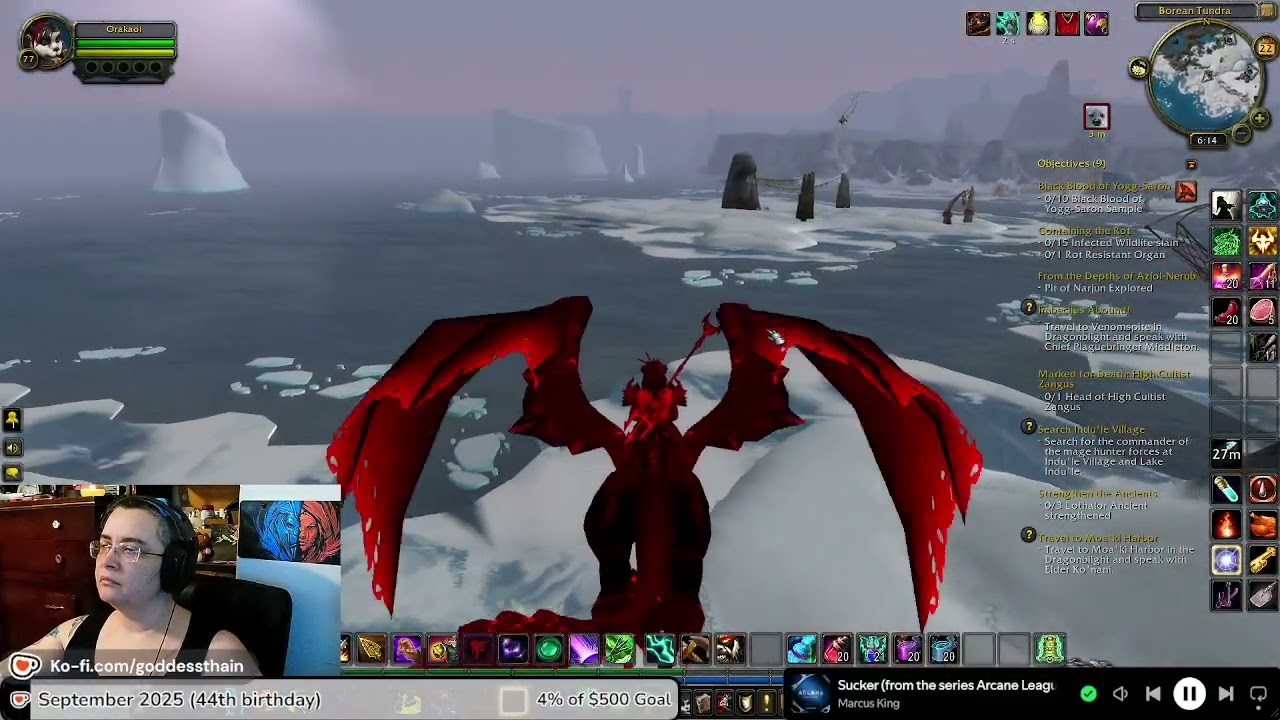 Day 362 (WoW Classic: Mists of Pandaria) - Dragonblight (more Northrend quests)