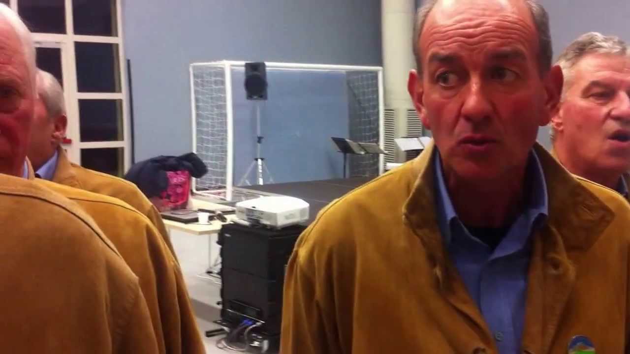 Coro del Lagorai alla presentazione del documentario Don Almiro