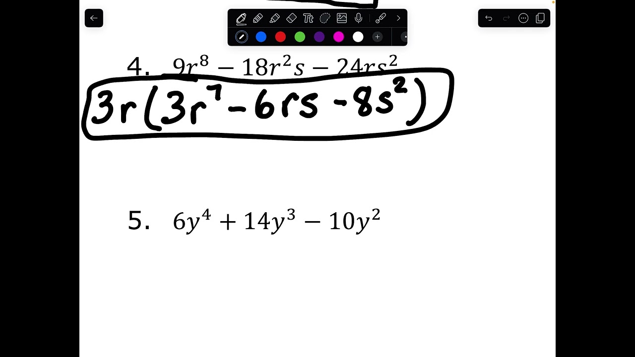 Factoring Day 1