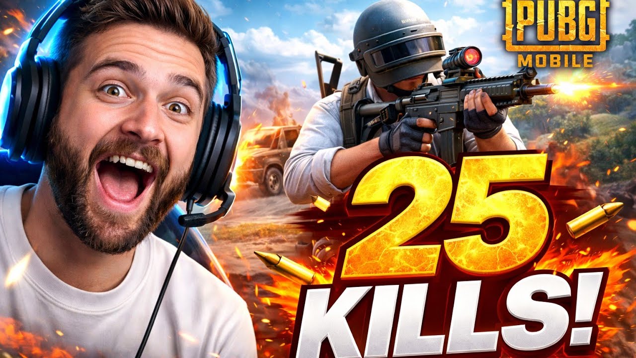 PUBG GAMEPLAY - 07 | 28 KILLS | 1ST WINNER WINNER CHICKEN DINNER