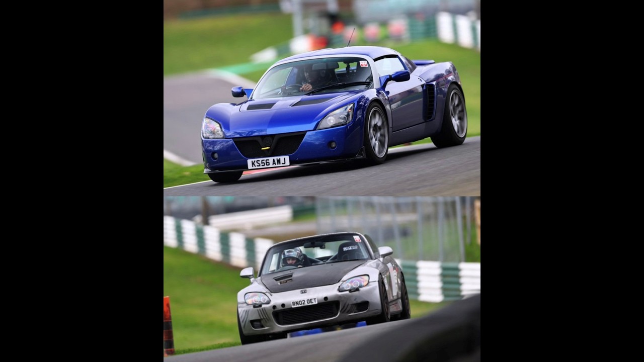 Cadwell Park Track battle // VX220 Turbo 325bhp (Rear Cam) // S2000 Turbo 450bhp - 1.3.26