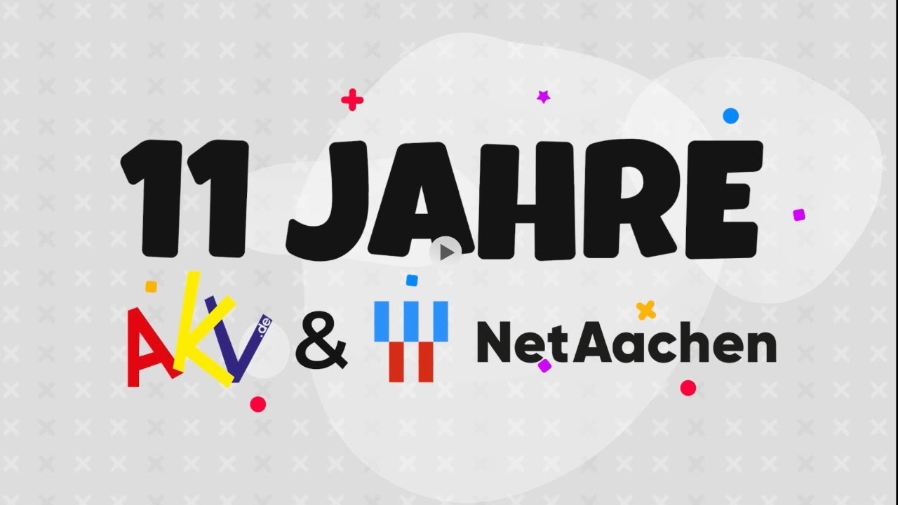 11 Jahre AKV & NetAachen - ein jeck net(t)er Rückblick