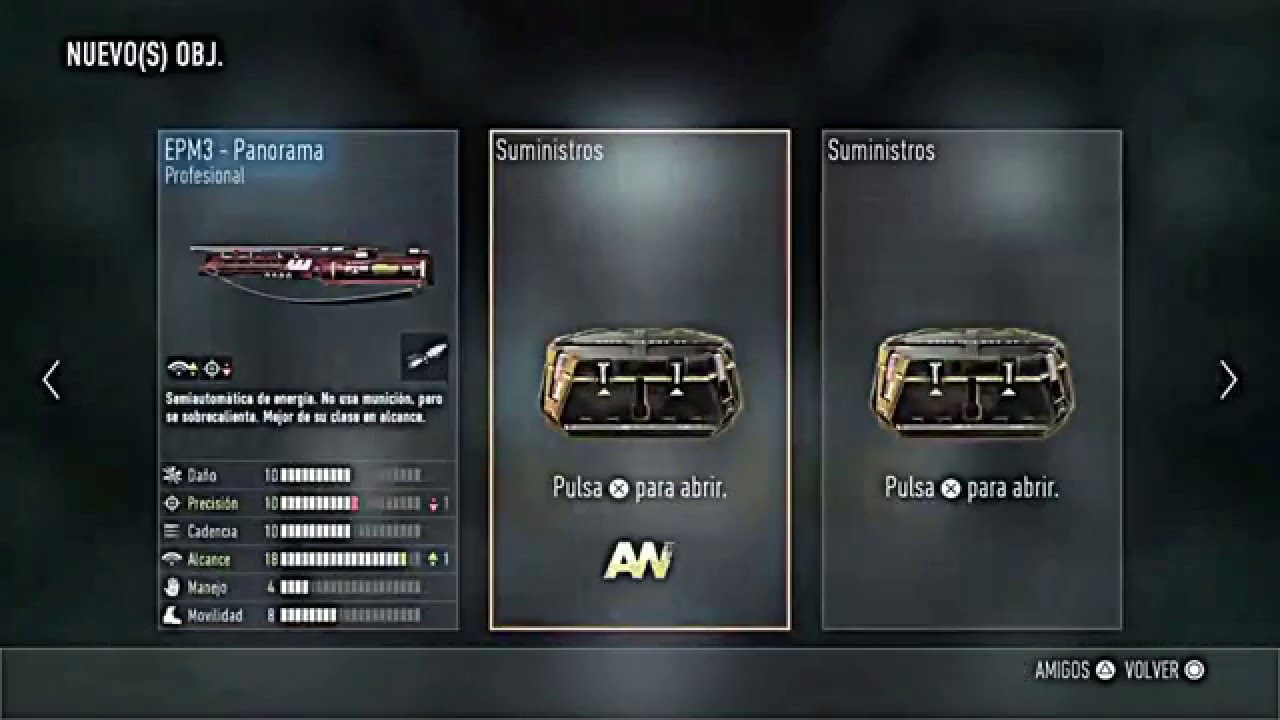 Nuevo abriendo suministros AW