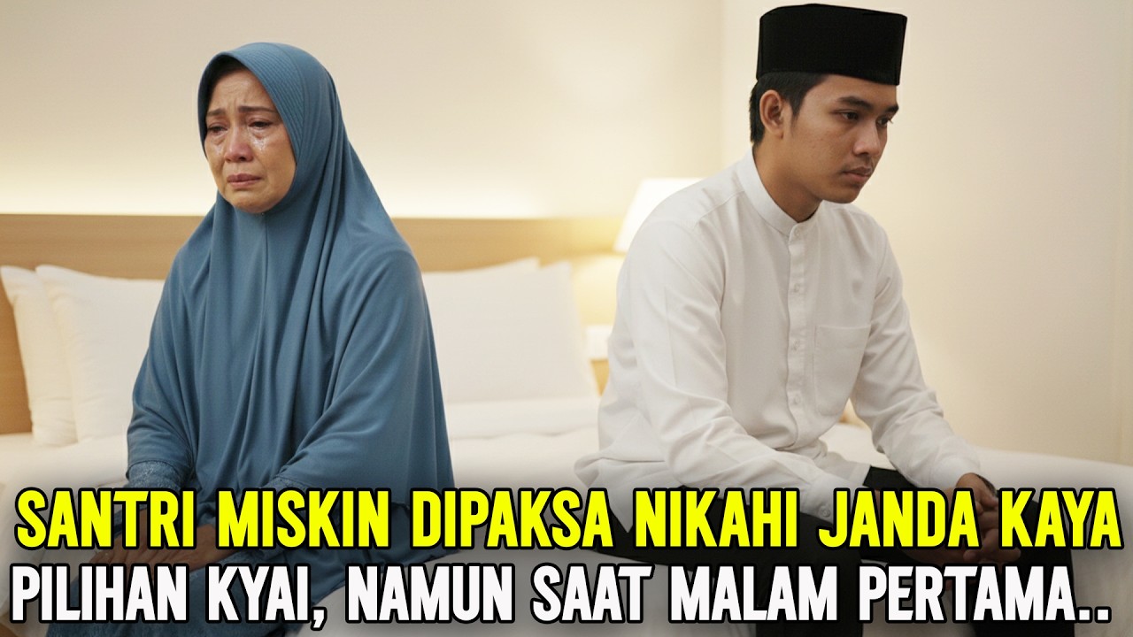 Santri Miskin Ini Dipaksa Nikahi Janda Kaya Pilihan Kyai, Hingga 7 Hari Tanpa Sentuhan Karena..