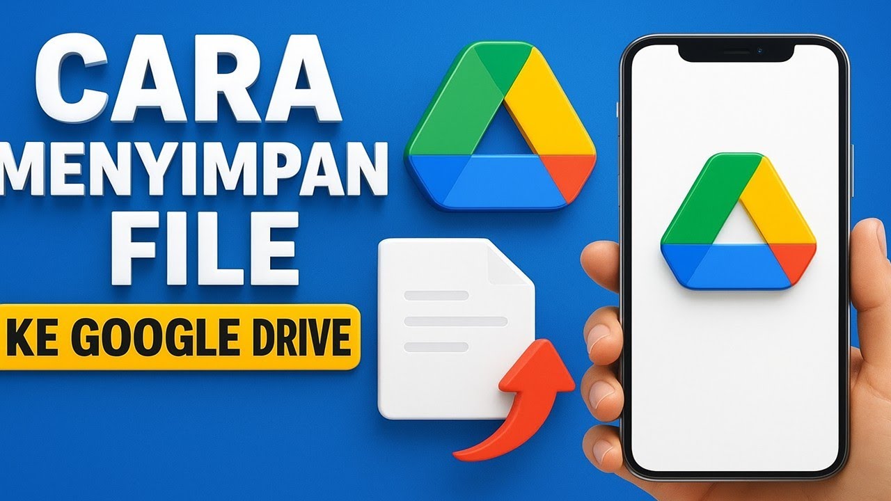 Cara Menyimpan File ke Google Drive di HP & Laptop | Tutorial Lengkap Pemula #tutorial