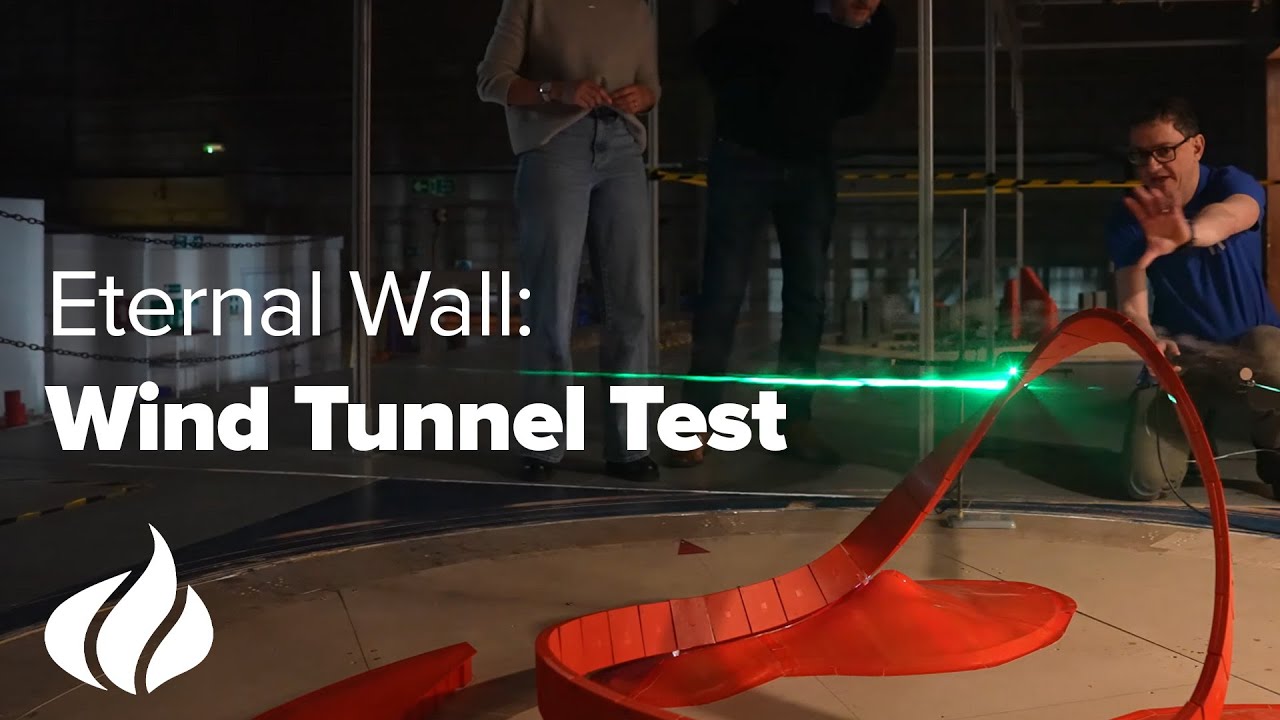 Eternal Wall Wind Tunnel Test: A Monument of Prayer in Motion | CBN UK