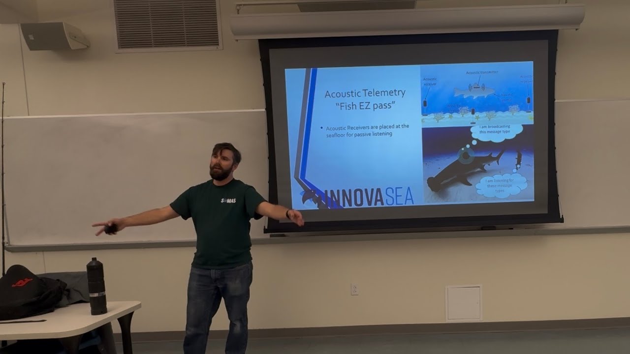 Inside the Frisk Lab: Michael “Salty” Fogg on Tracking Fish via Acoustic Telemetry