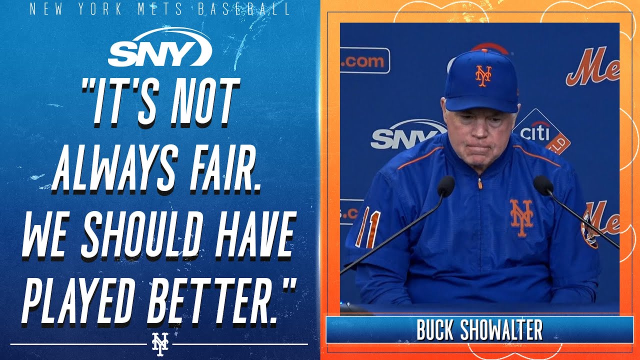 Buck Showalter reflects after final game as Mets manager: 'It's not always fair' | SNY