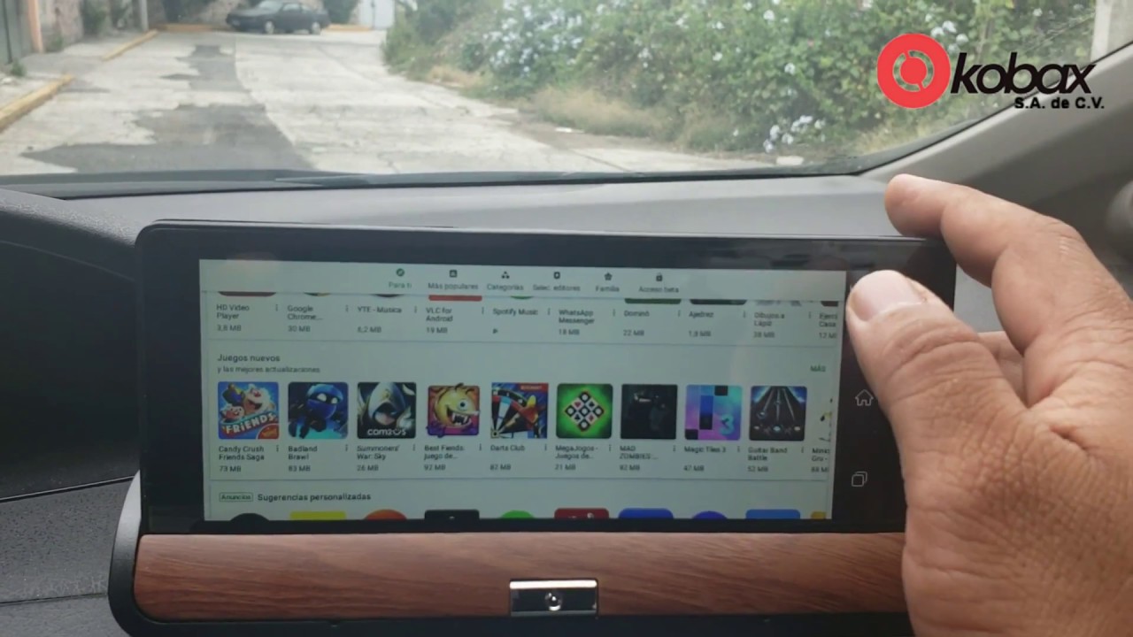 Pantalla Android E03 Kobax