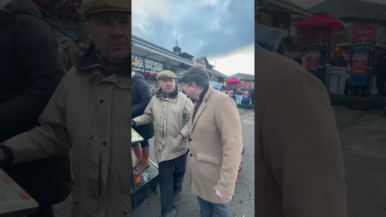 SD in the betting ring. Musselburgh. Saturday 31st January.