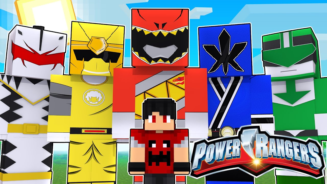 *NOVO* MOD DOS POWER RANGERS NO MINECRAFT ‹‹ P3DRU ››
