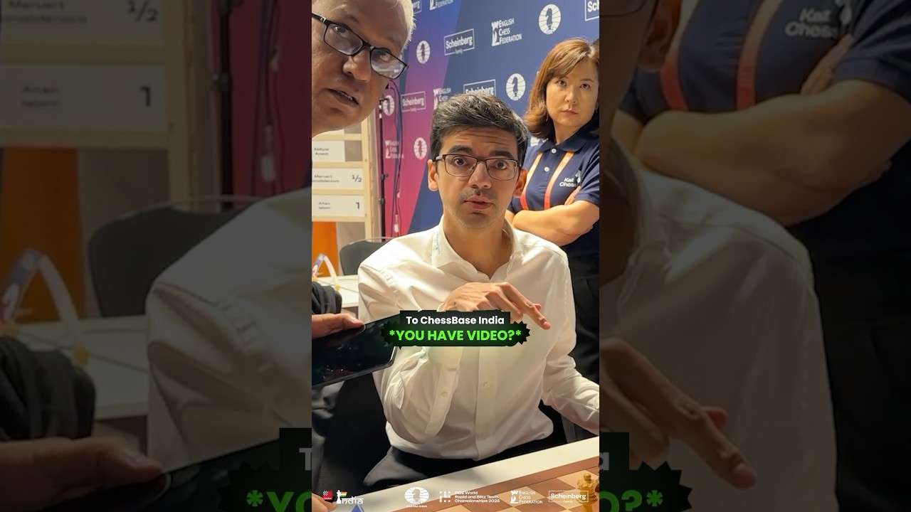 New Chess Controversy 😱😱 #chess #anishgiri