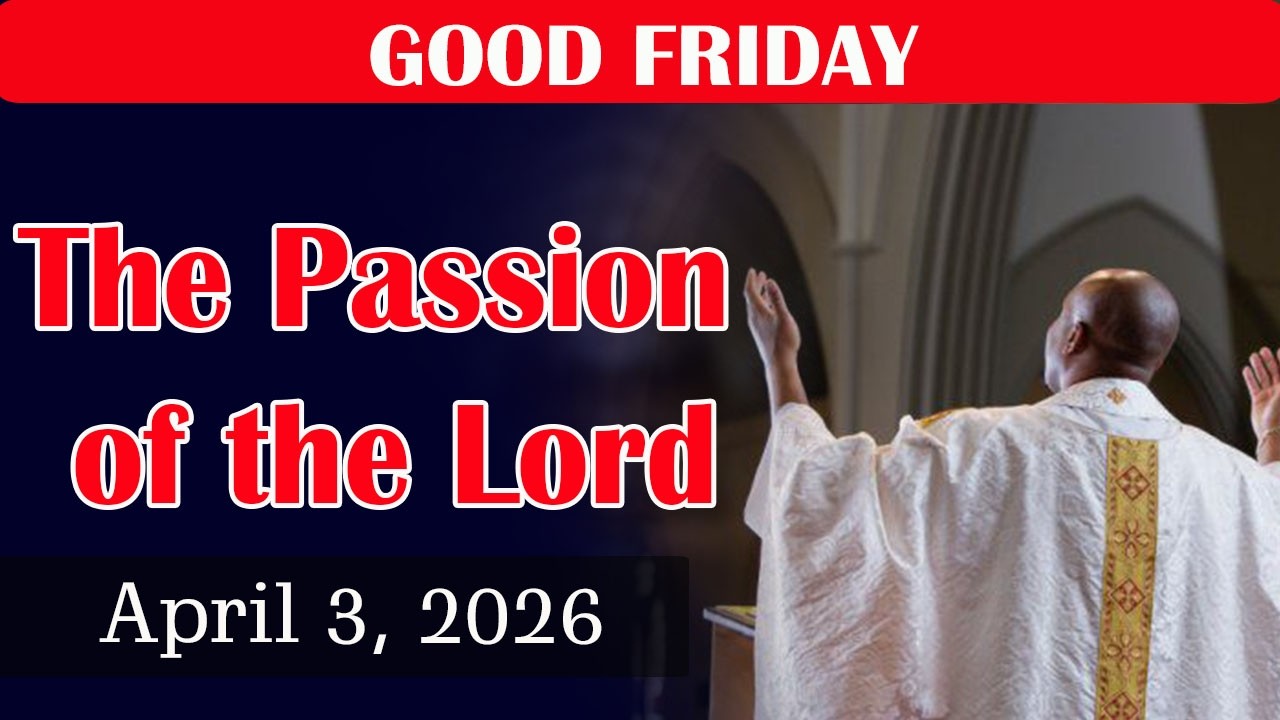 GOOD FRIDAY Catholic Mass Today | Daily TV Mass, Thursday April 3, 2026